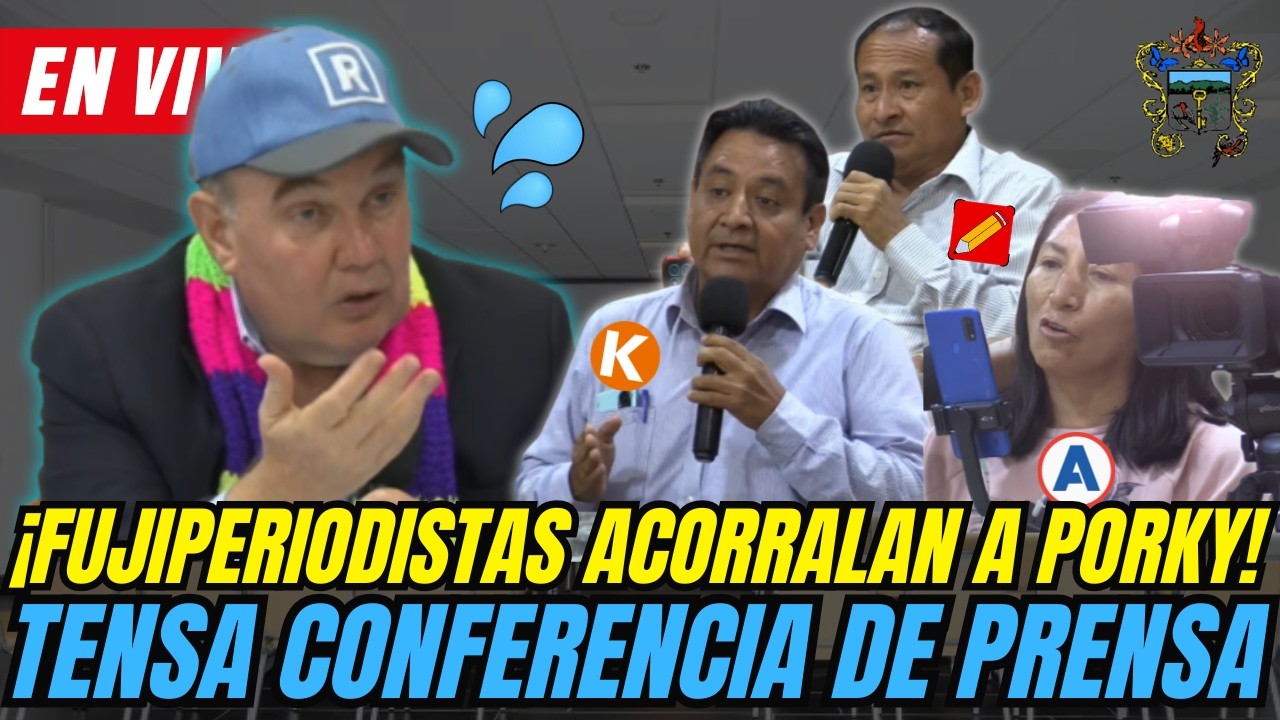💥¡PORKY RESPONDE ATAQUES DE KEIKO! Rafael López Aliaga CONFERENCIA de PRENSA en HUÁNUCO