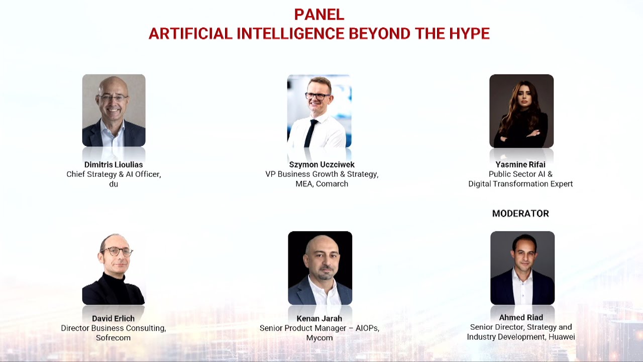 Mycom's Senior Product Manager on a panel 'Artificial Intelligence beyond the hype' at TRS25