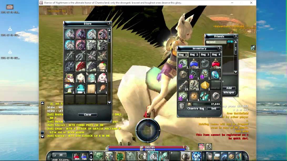 Archlord Adventure: Unveiling My Giant Cat Mount in Chantra! - Episode 7