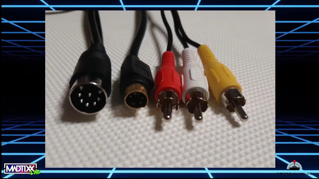 C64 vs. C16 &ndash; Kabel: Welches liefert das bessere Bild? S-Video,  Composite vs. HoneyLans AV-Adapter