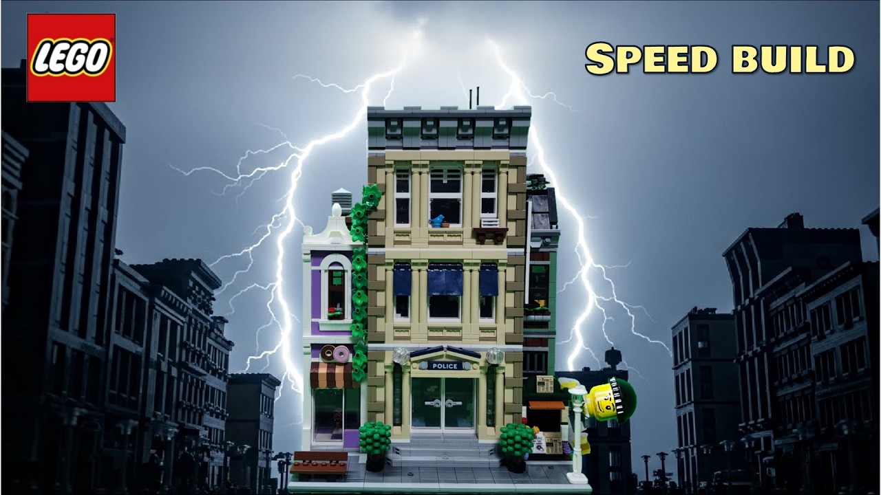 LEGO 10278 Police Station Speed Build