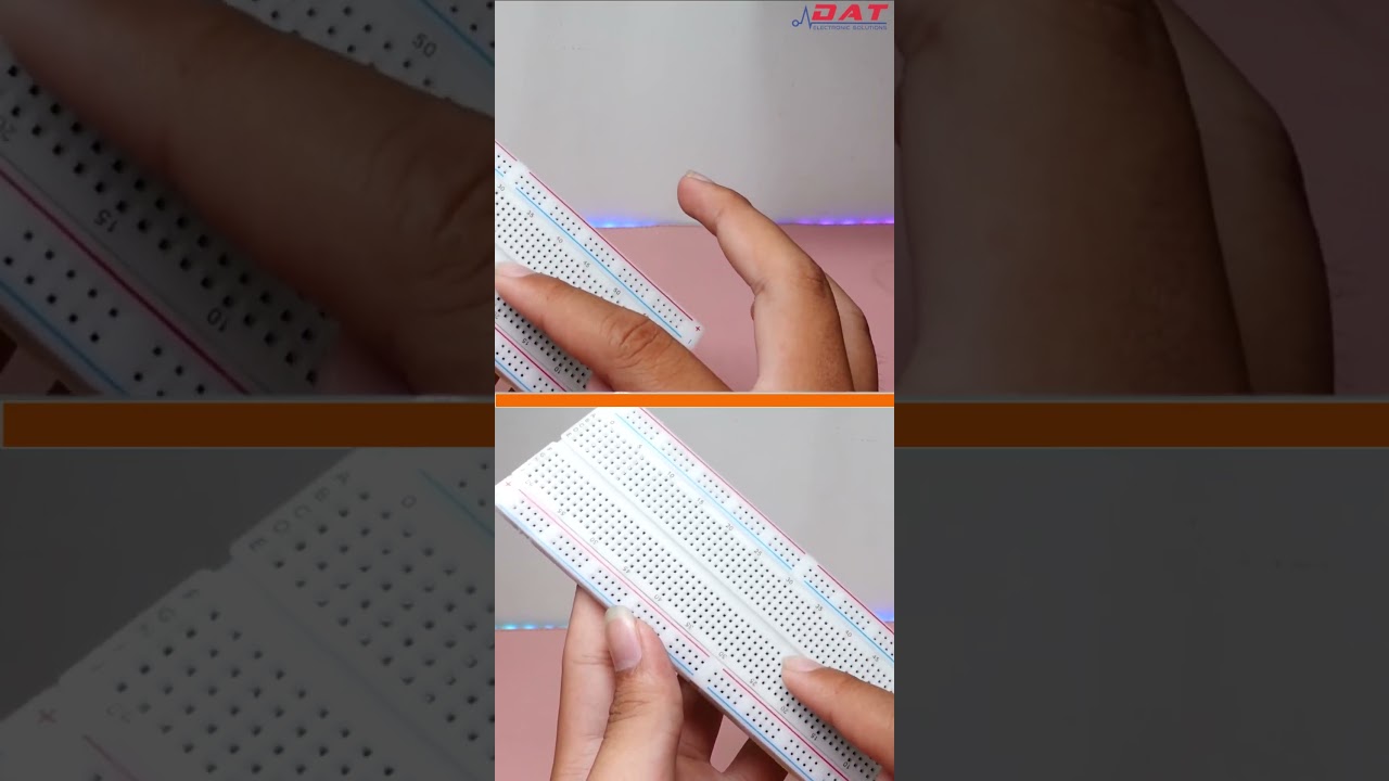 SHORTGiới Thiệu Cấu Tạo Của Breadboard | Điện tử DAT