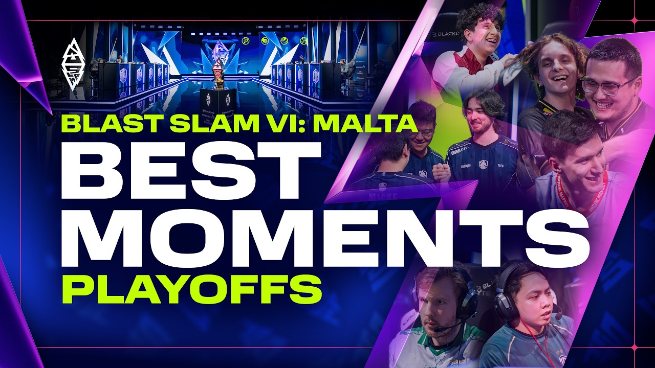 BEST MOMENTS Playoffs | BLAST Slam VI: Malta