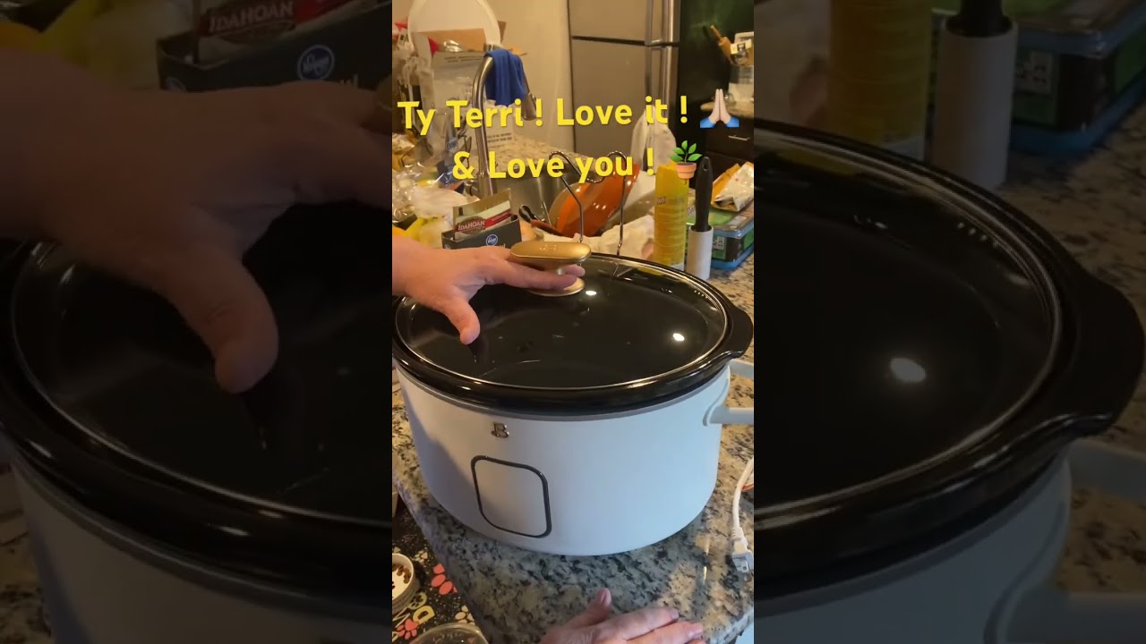Crockpot by Drew Barrymore ! #shorts #beautiful #BeautifulAppliance #HouseWarmingGift #crockpots