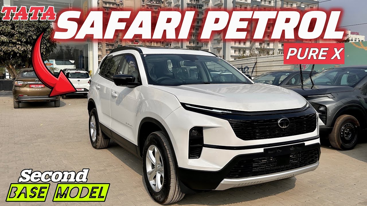 Tata Safari Pure X 1.5 turbo hyperion ❤️ tata Safari Petrol 2026 