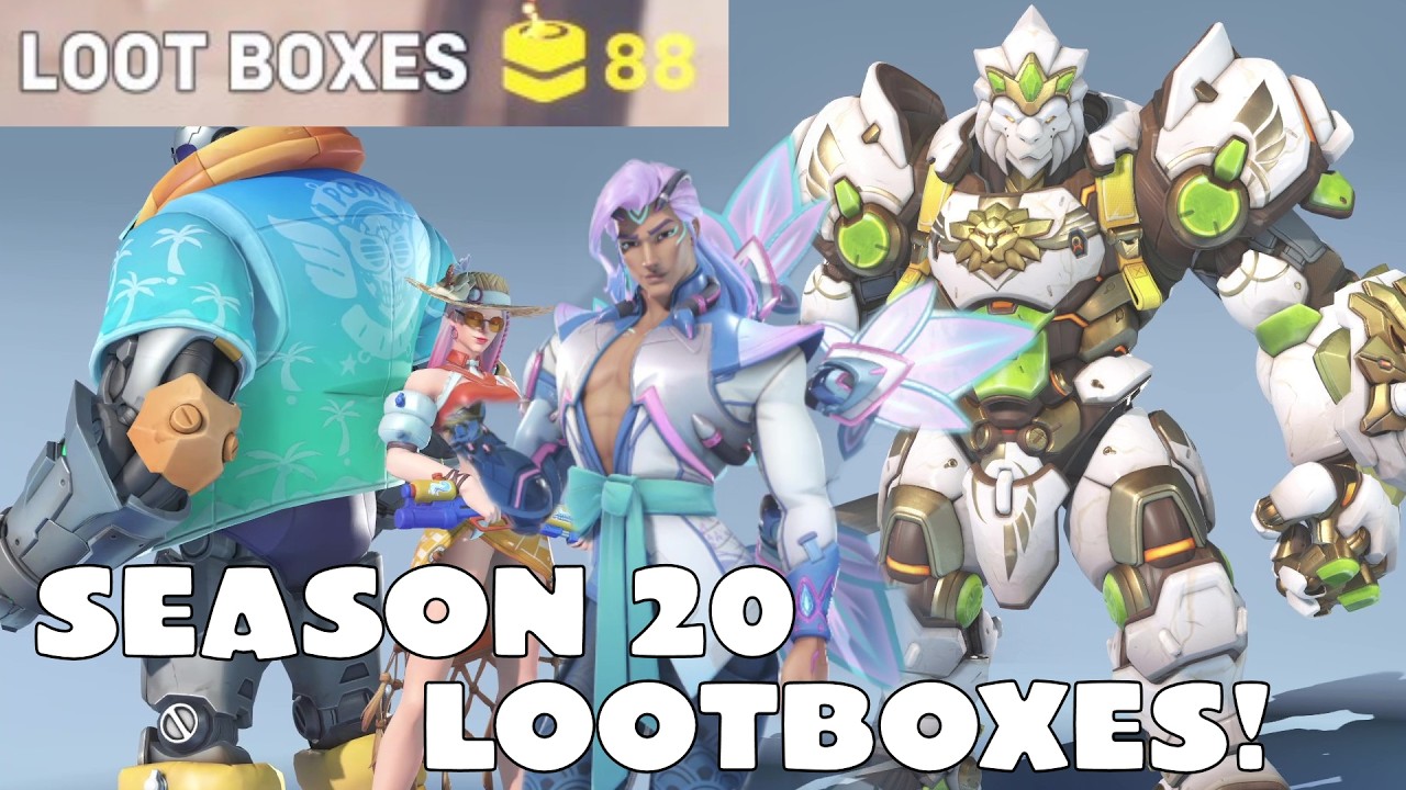 Overwatch 2 Loot Box opening - 88 Boxes!!! - Season 20 #overwatch2 #lootboxes #legendary