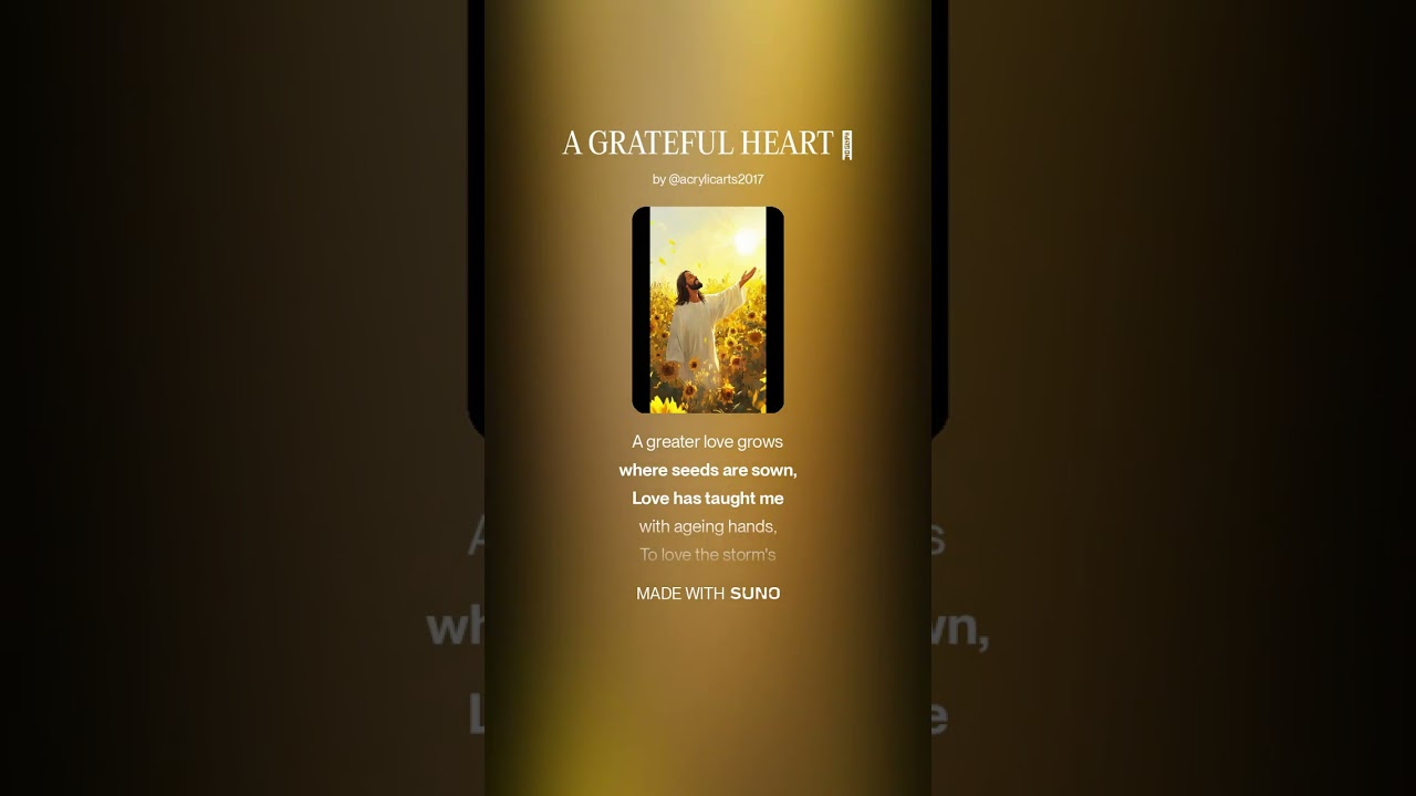 A GRATEFUL HEART