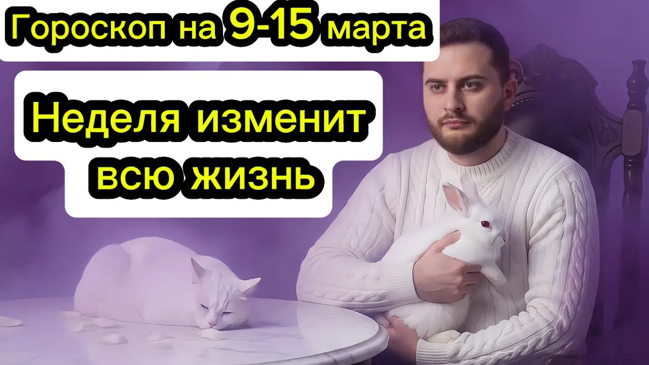 Гороскоп на ДЕНЬГИ и ЛЮБОВЬ для всех знаков. 9-15 марта. Неделя изменит всю жизнь 