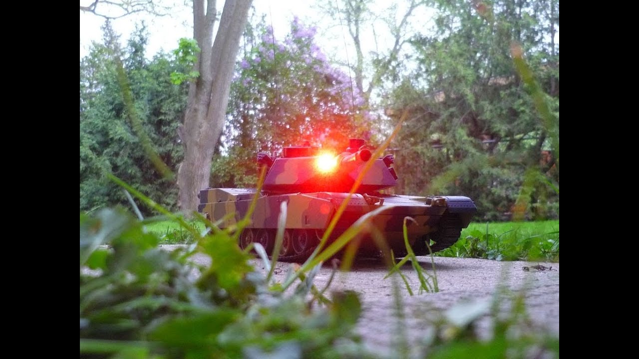 1/24 Scale M1A2 ABRAMS RC Tank