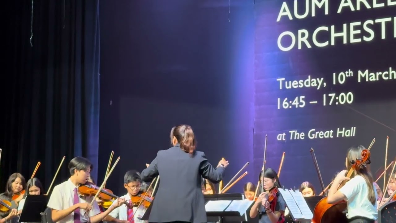 Aum Aree String Orchestra Workshop at King’s college 10 Mar 2026