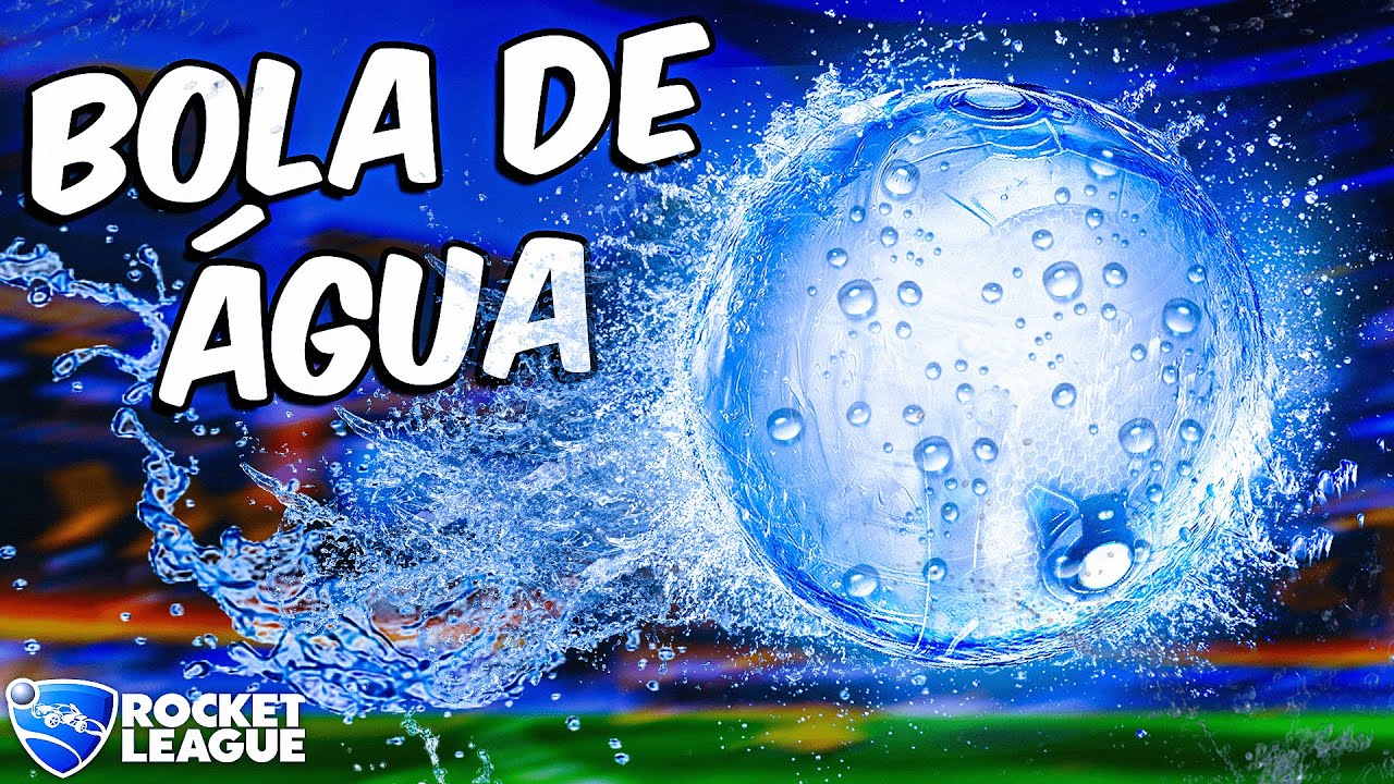 BOLA FEITA DE ÁGUA no ROCKET LEAGUE (COMO??)
