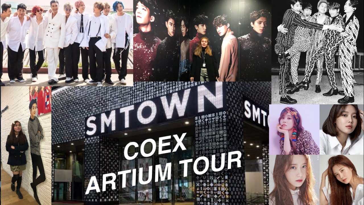 SM TOWN COEX ARTIUM TOUR [Super Junior, EXO, Shinee, Girl&rsquo;s Generation, Red Velvet, TVXQ and more!]