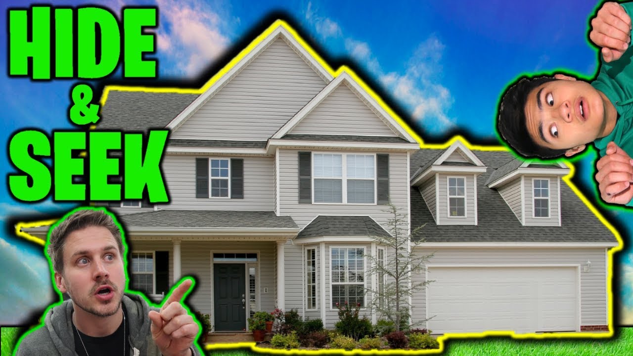 HIDE and SEEK in MoreJStu's HOUSE!