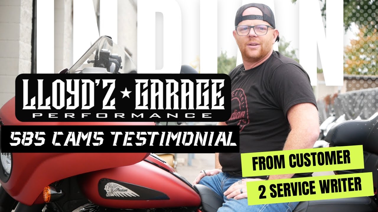 Lloyd'z 585 cams review for Indian Motorcycle!