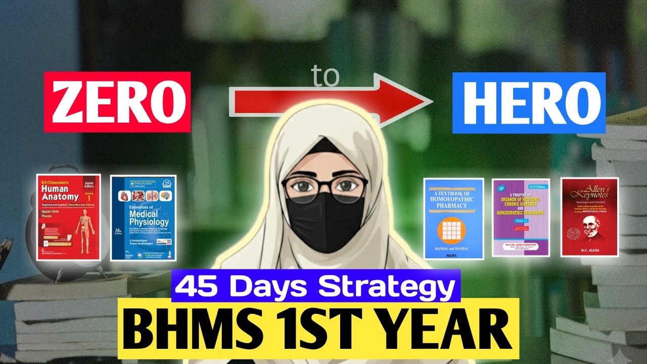 2 month Strategy | BHMS 1ST YEAR #bhms #study