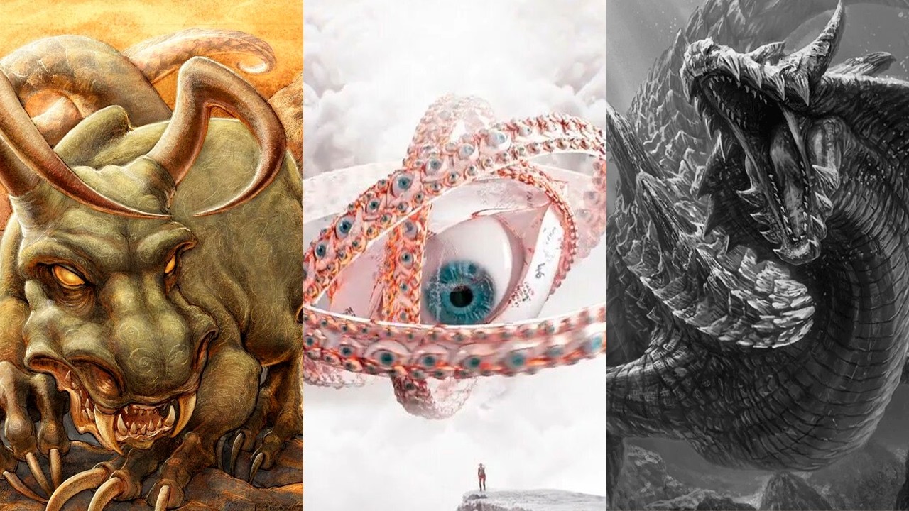 Los 10 MONSTRUOS BÍBLICOS MÁS ATERRADORES