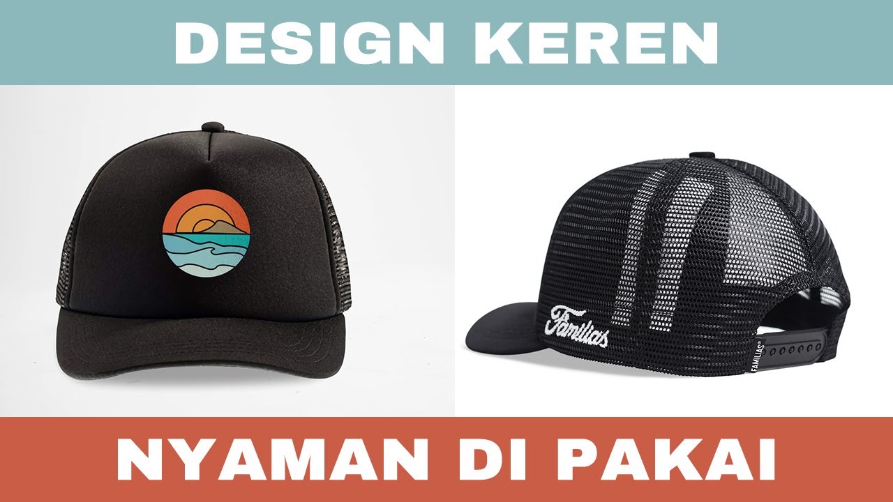 TOPI TRUCKER KEREN COCOK BUAT BERBAGAI AKTIVITAS 👍 10 Rekomendasi Topi Trucker Brand Lokal Terbaik