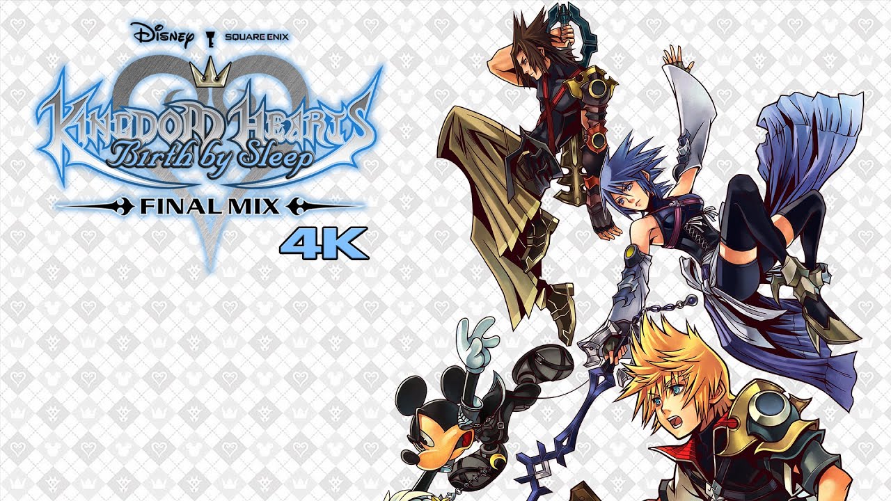 Kingdom Hearts Birth by Sleep: Final Mix 4K - Full Game (All Characters & Endings)