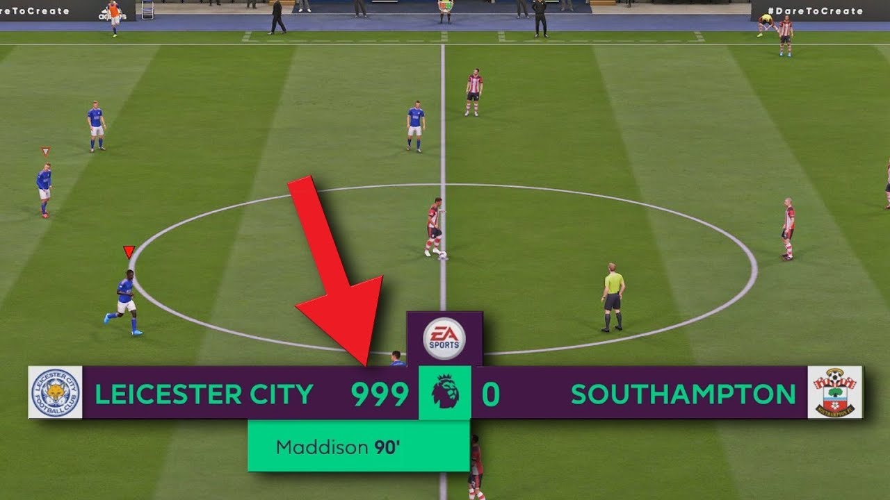 SCORING THE MOST GOALS POSSIBLE IN 1 FIFA 20 GAME!