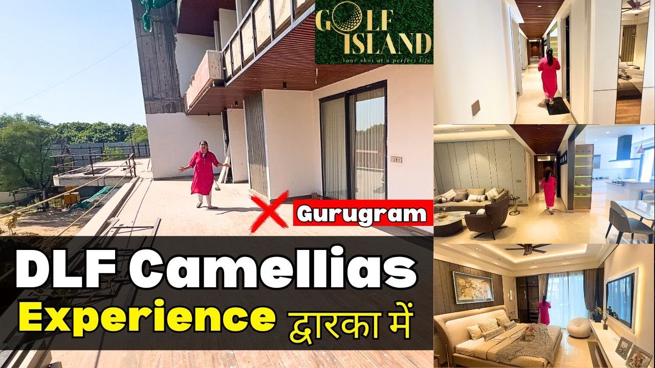 Ultra Luxury के साथ- 4 BHK + Servant Flat for Sale- Dwarka Sector 19B, Delhi (Golf Island Apartment)