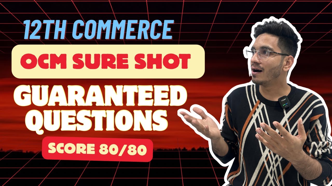 OCM Sur Shot GUARANTEED Question | Score 80/80