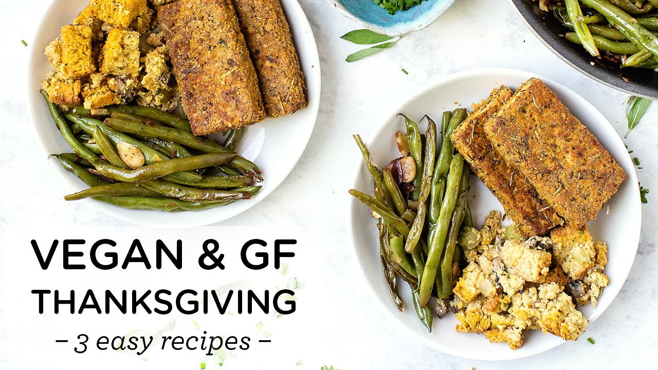 VEGAN THANKSGIVING RECIPES (EASY) ‣‣ the perfect plate!