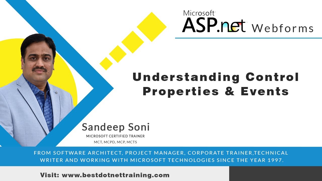 ASP.Net Tutorial for Beginners | Understanding Control Properties and Events in Asp.net 04