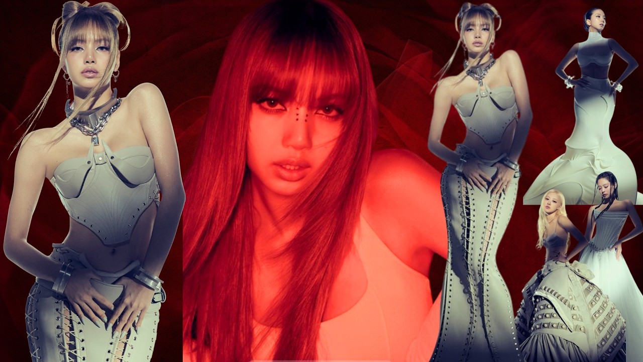 ลิซ่าสวยมาก ชุดเลิศ YG ปล่อยภาพโปสเตอร์ Statue Version มินิอัลบั้ม DEADLINE