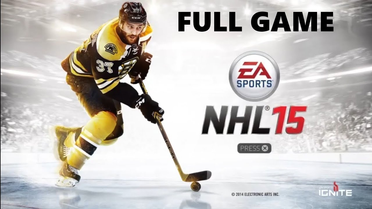 NHL 15 [Full Game | No Commentary] PS4
