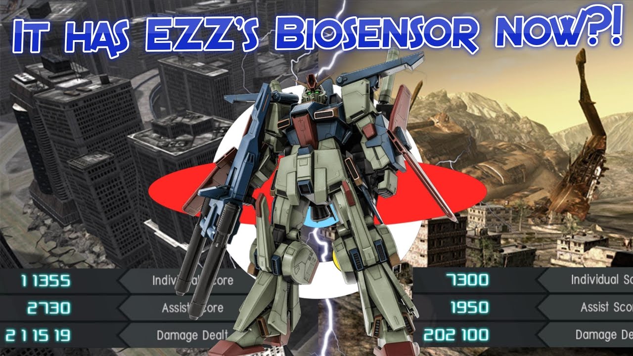 GBO2 ZZ Gundam (post-buff): It has EZZ's Biosensor now?!