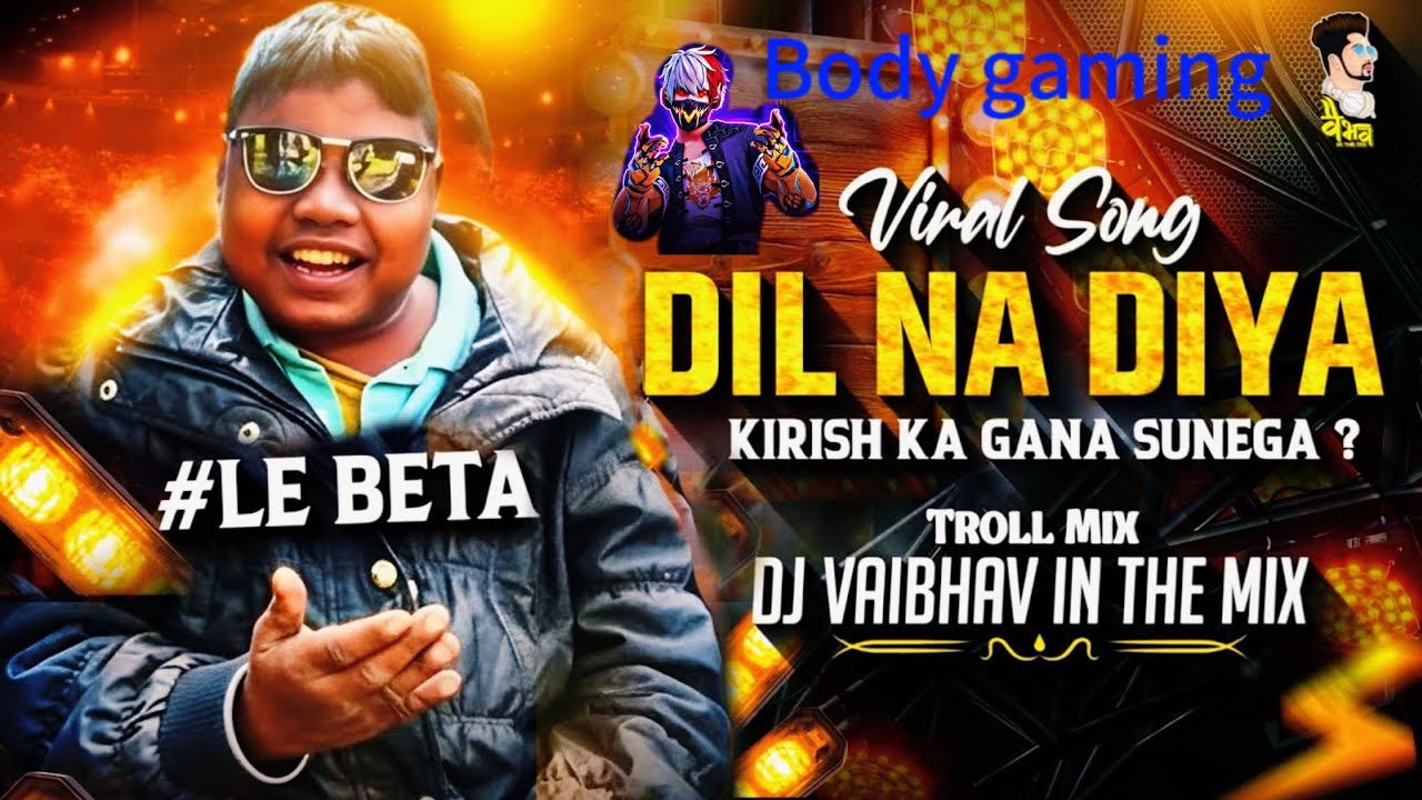 DIL NA DIYA😚 DHUM BHAI SONG KIRISH KA SONG FREE FIRE MAX GAME @Pkprashantgamerff 