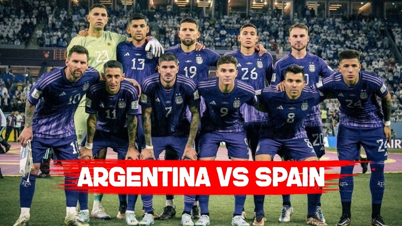 Argentina Vs Spain Finalissima 2026 ~ Argentina Squad (2026)