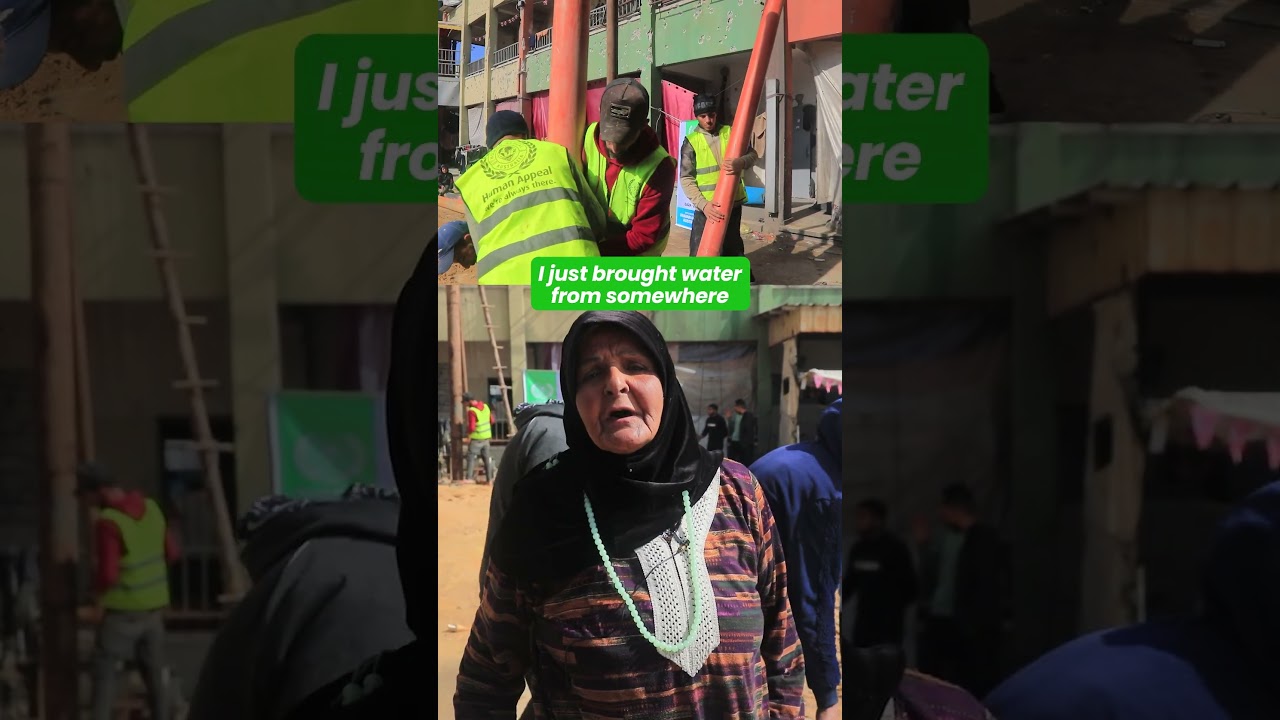 In Gaza, water is not a given.
