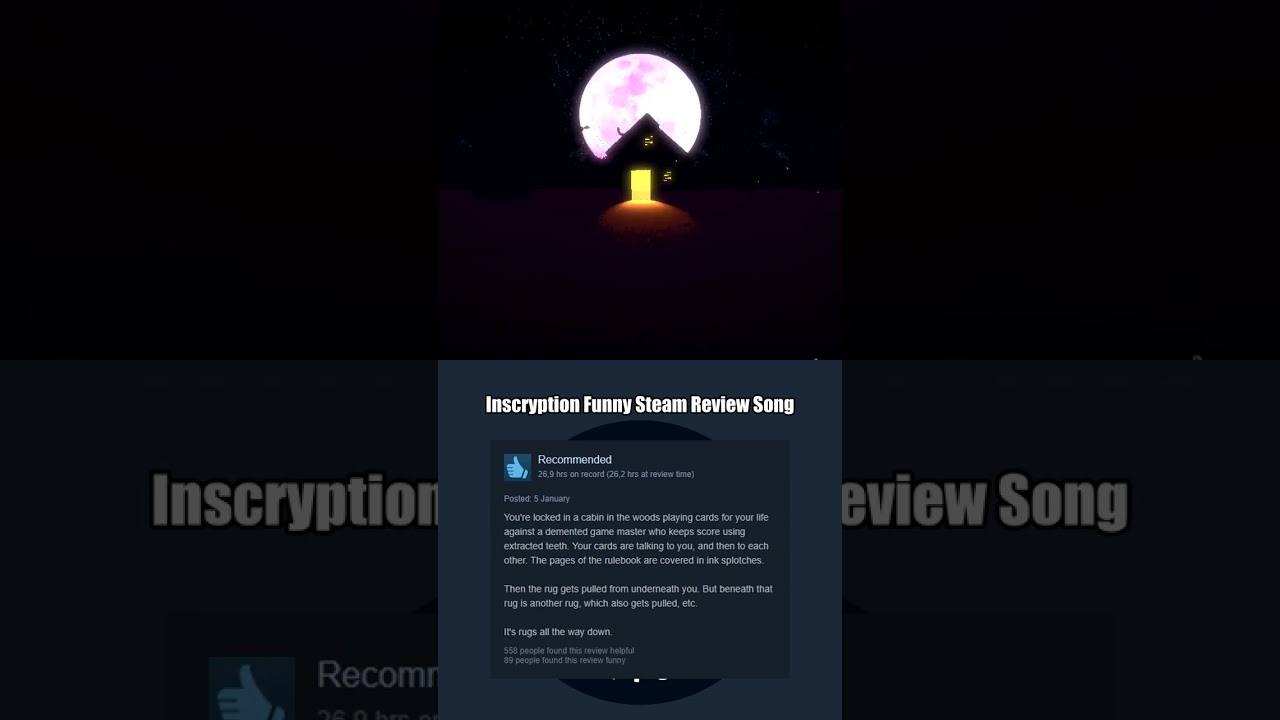 #Game - Inscryption  #steamreviews #Inscryption...