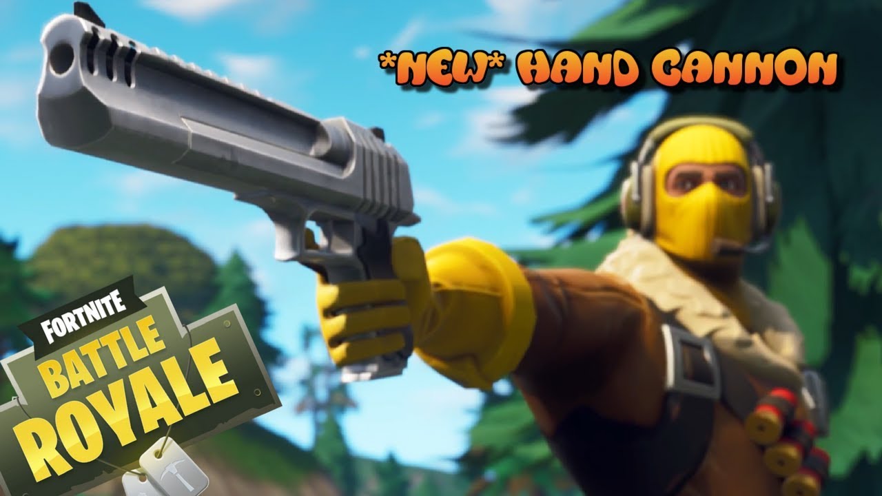 FORTNITE *NEW* HAND CANNON (DESERT EAGLE) TRAILER!!