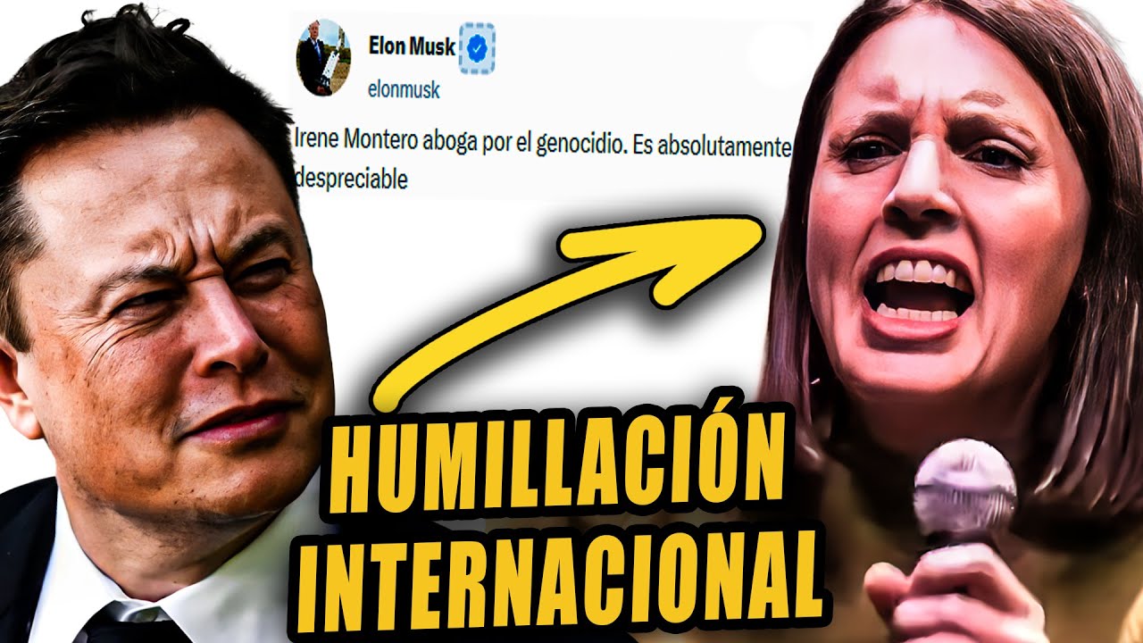 IRENE MONTERO HUMILLADA por ELON MUSK tras PEDIR el GRAN REEMPLAZO de ESPAÑOLES | UTBH