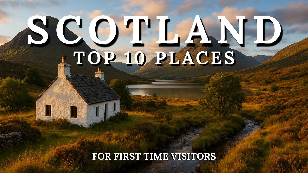 Scotland’s 10 Best Places for First-Time Visitors (4K Travel Guide)