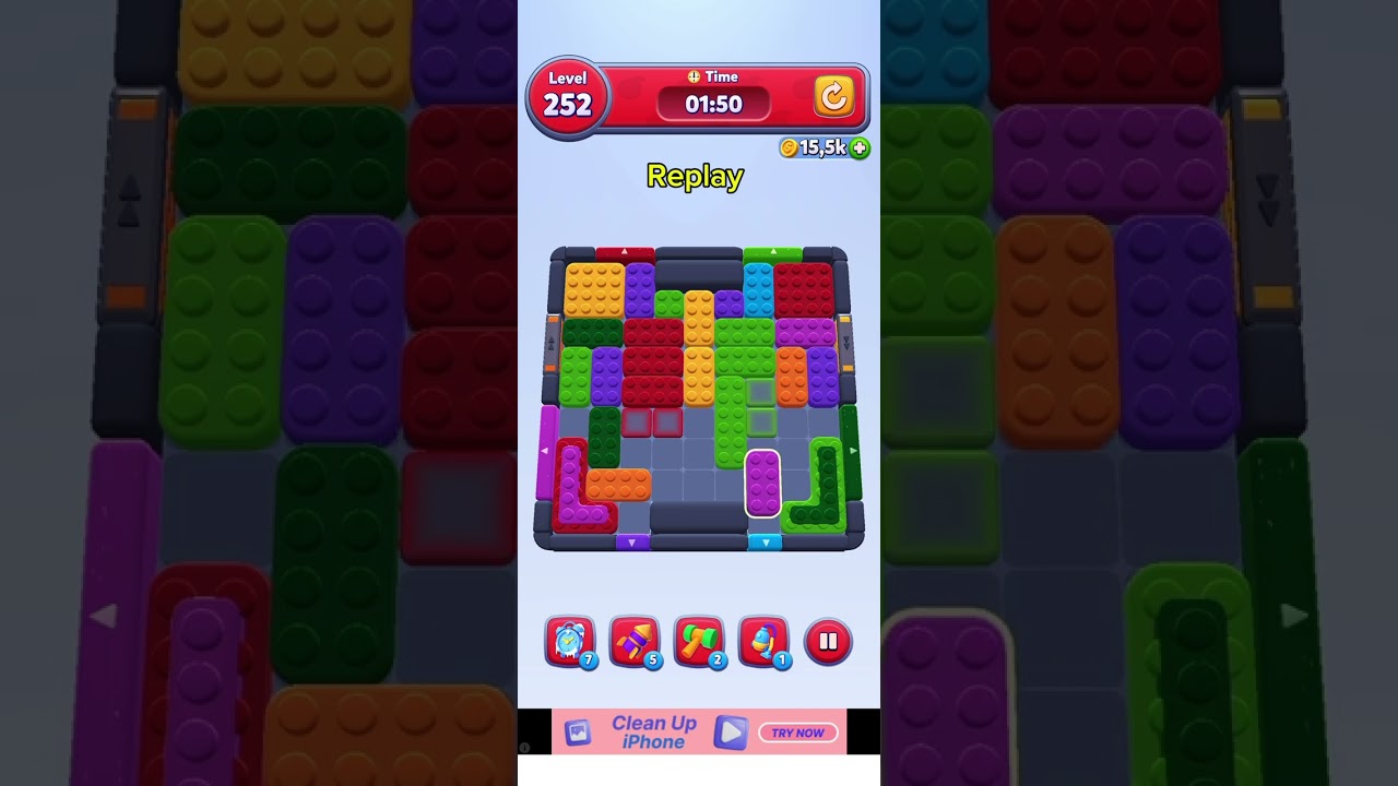 Color Block Jam Level 252 