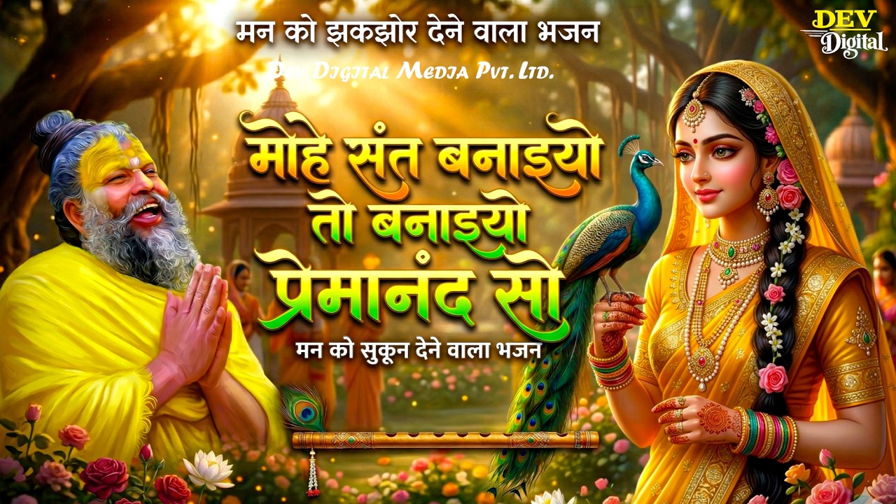 मोहे संत बनइयो तो बनइयो प्रेमानंद सो | Mohe Sant Banaiyo To Banaiyo Premanand So | Radha Bhajan 2026