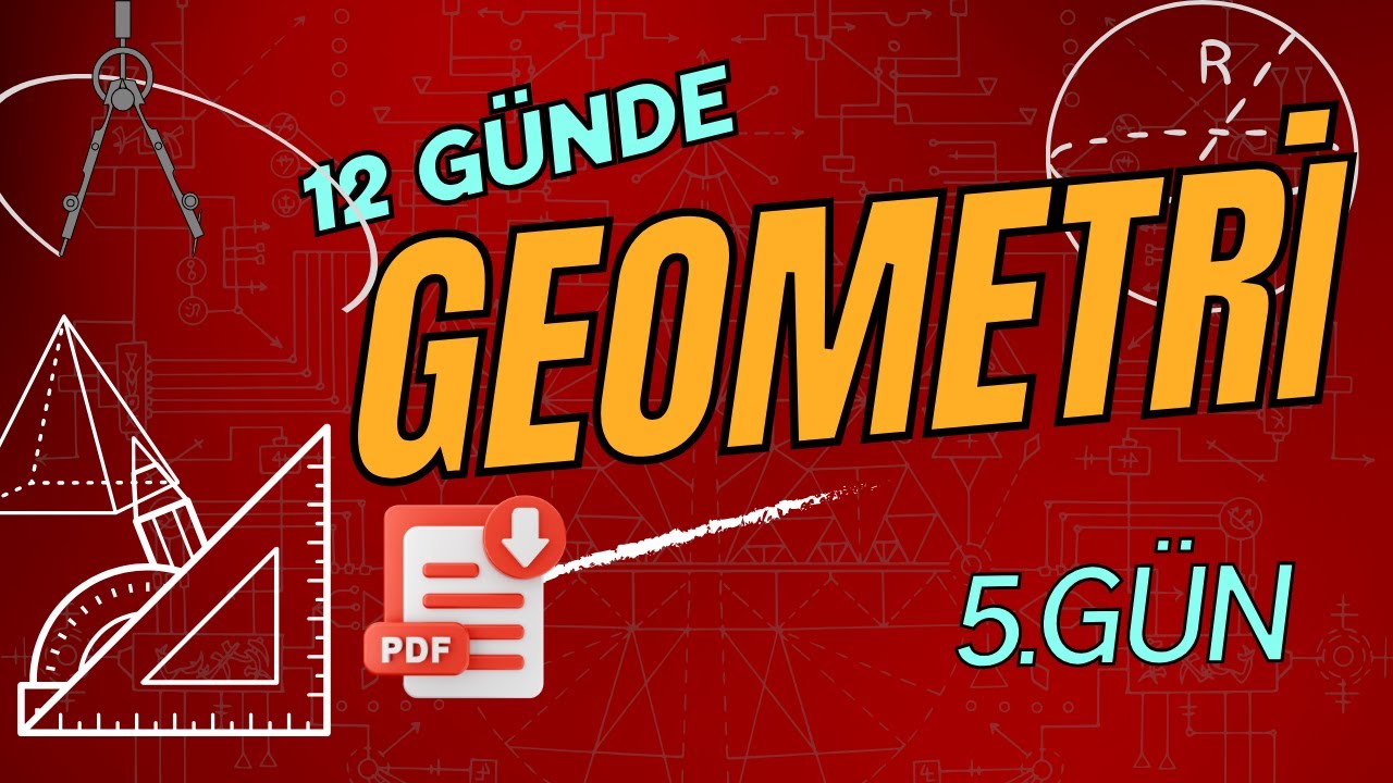 2023 DGS KPSS ALES TYT GEOMETRİ 5.BÖLÜM