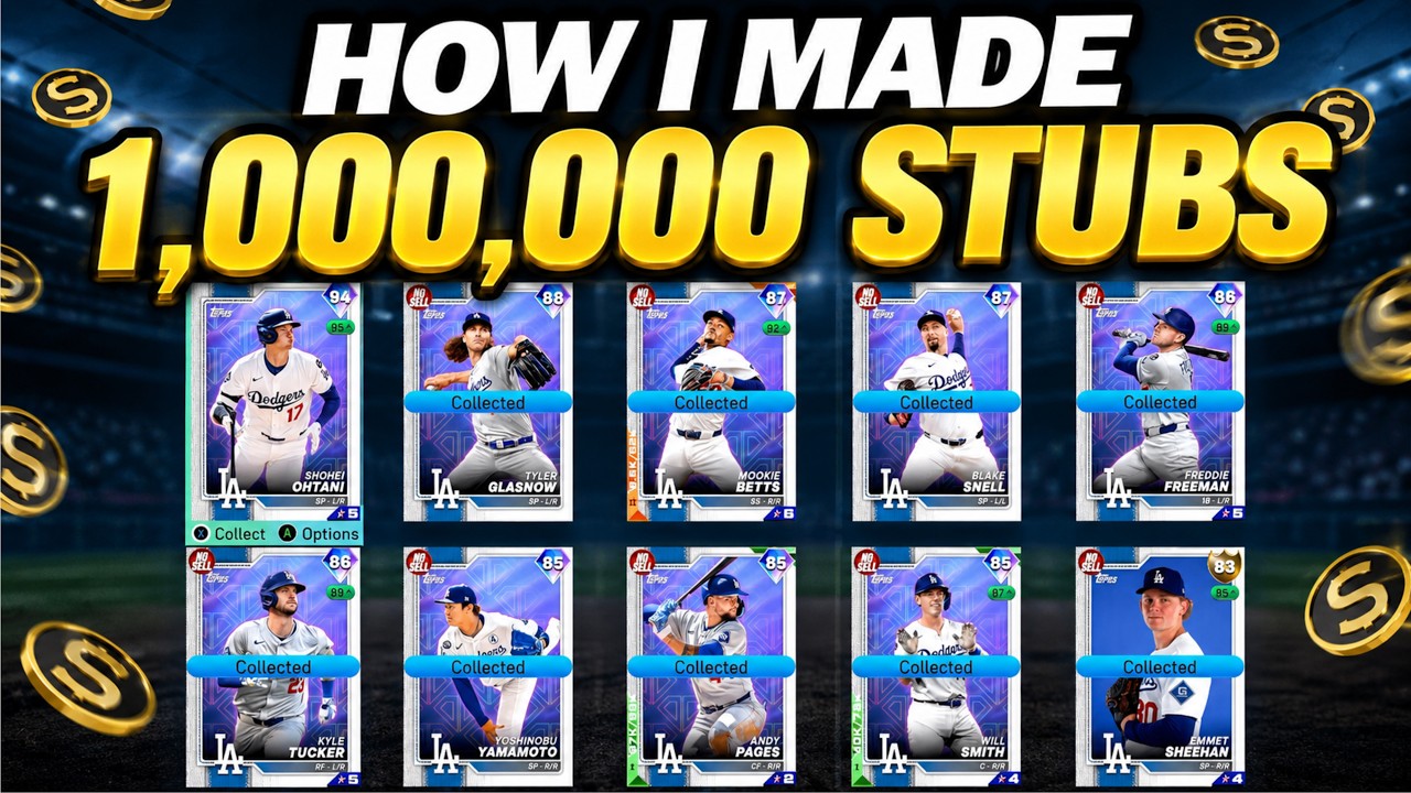 INSANE Stubs and XP method (NMS) MLB the show 26