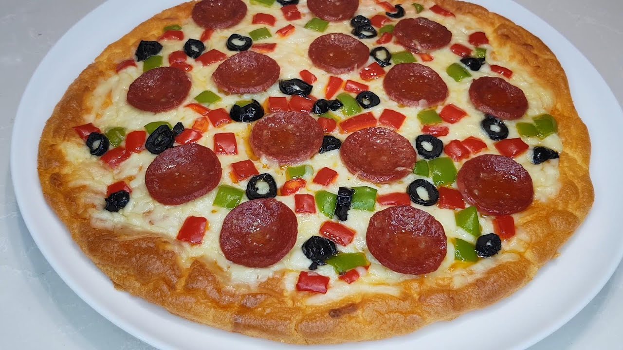 🍕 Cloud Bread Crust Pizza | Low Carb & Keto-Friendly | Heaven's Kitchen 🍕