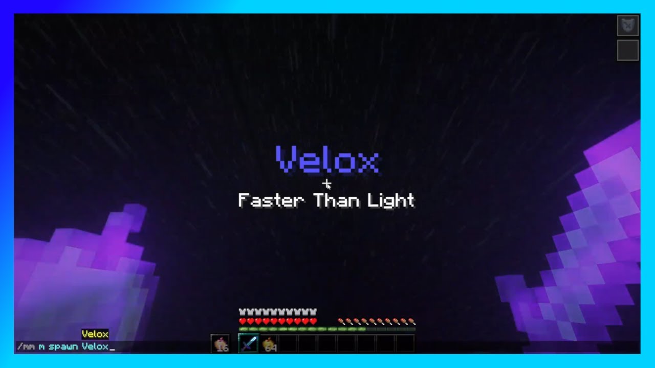 Velox, Faster Than Light | Minecraft MythicMobs Custom Boss Showcase