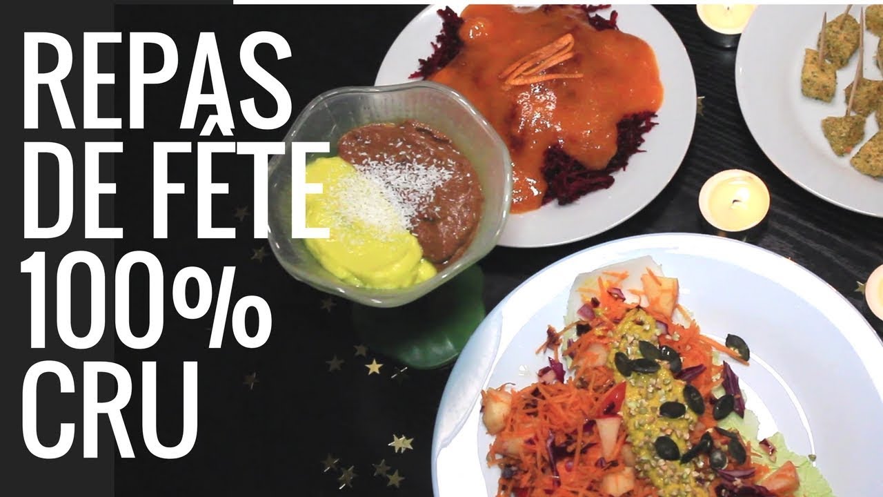 Défi bio de Noël : repas de fête 100% CRU