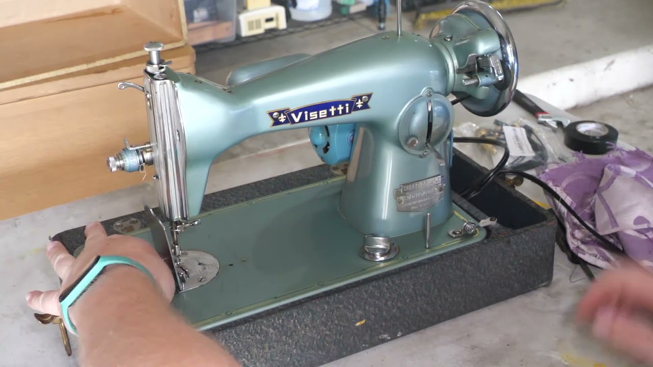 Visetti Super Deluxe Stitch Test and Bobbin Winding Test