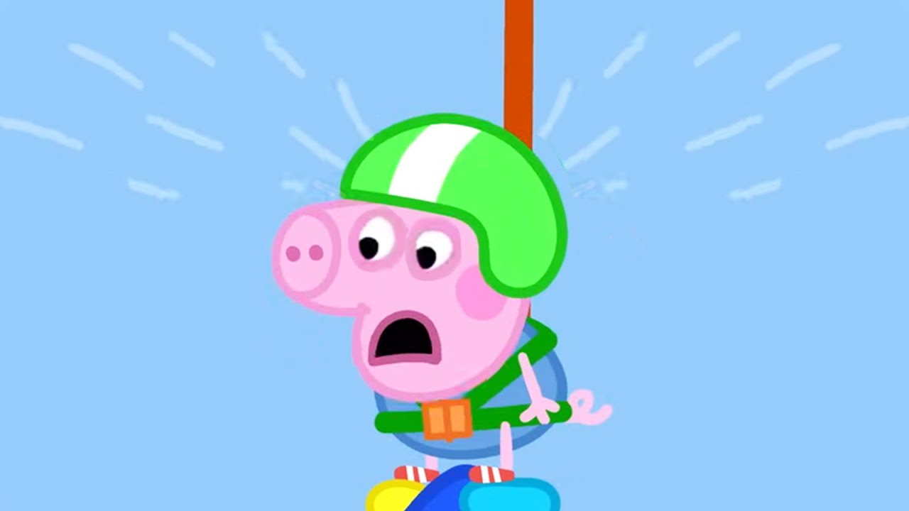 Peppa Pig Climbs Up Very High! 🧗 Peppa Pig Asia 🐽 Peppa Pig English Episodes