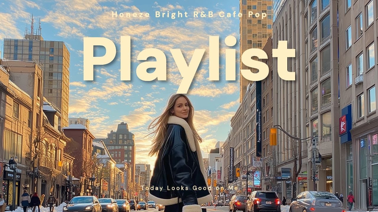𝗽𝗹𝗮𝘆𝗹𝗶𝘀𝘁 🎧 오늘 나 좀 멋진데 😎 햇살 받은 거리처럼 기분 좋아지는 하루 ✨Upbeat R&B · Bright Cafe Pop