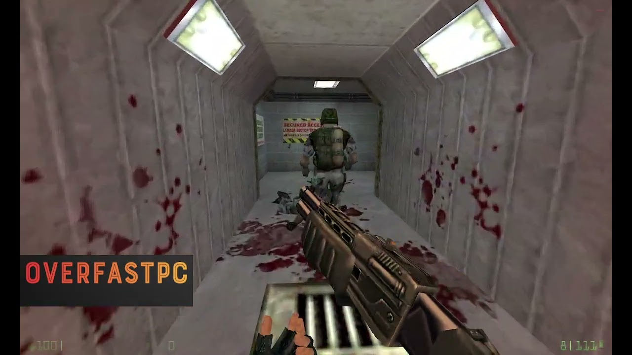 HALF LIFE OPPOSING FORCE SOLO SHOTGUN 1  #arcade #arcadegames #cs #halflife #dayofdefeat
