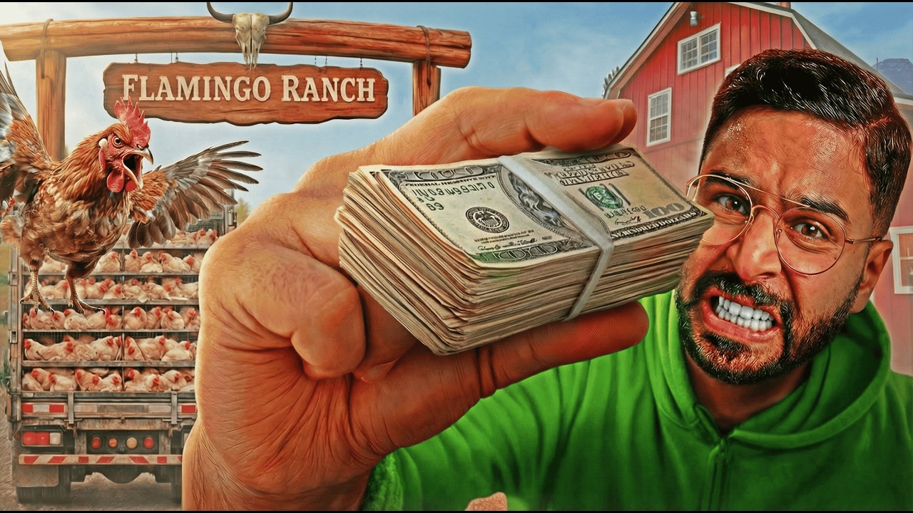 محاكي المُزارع 🌵 الفيراق صعيب… ولكن الفلوس أهم حاجة💰 | Ranch Simulator #6