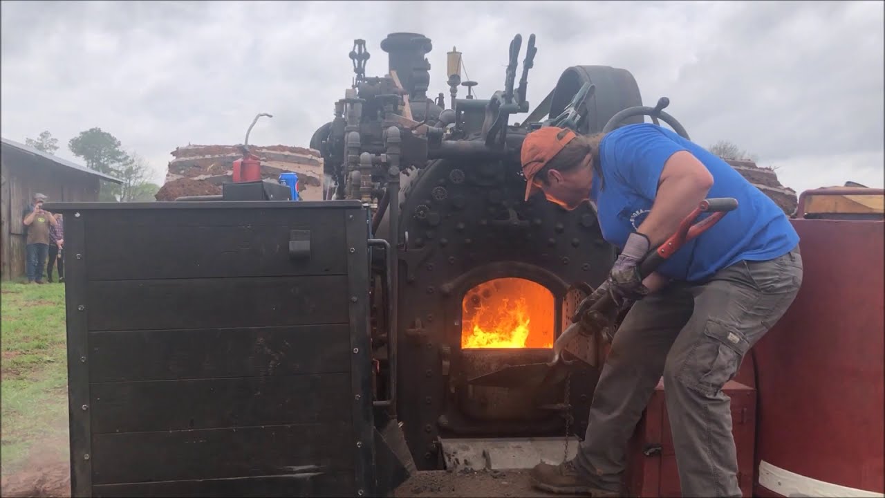 28hp Minneapolis Steam Traction Engine on Prony Brake